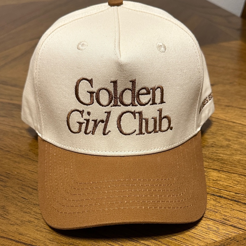Golden Girl Club Logo NEW Embroidery Hat